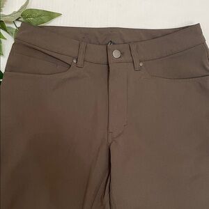 Lululemon- 5 Pocket Pants- olive green